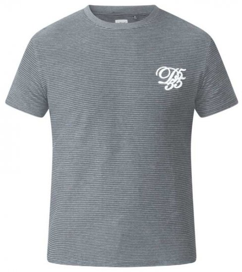 D555 Agler Waffle T-shirt Khaki - Trička - Trička nadměrné velikosti - 2XL-14XL