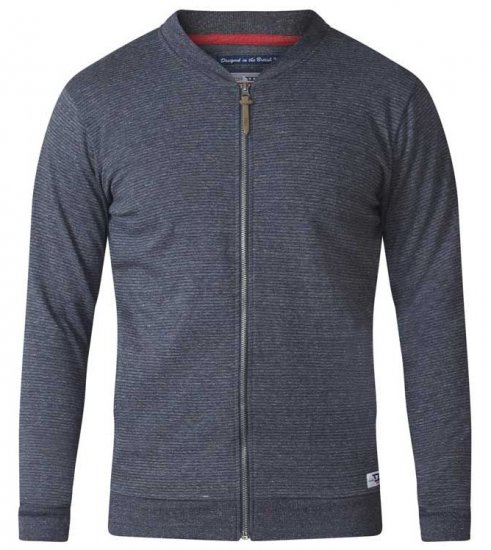 D555 Arnie Sweatshirt With Pocket Charcoal - Mikiny & mikiny s kapucí - Mikiny & Mikiny s kapucí 2XL-12XL