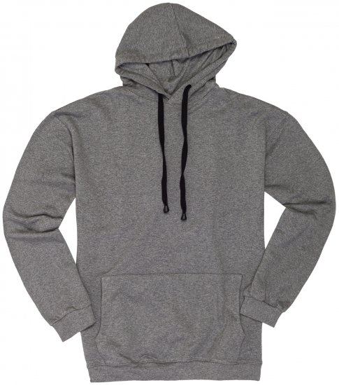 Adamo Athen Hoodie without Zipper Grey - Mikiny & mikiny s kapucí - Mikiny & Mikiny s kapucí 2XL-12XL