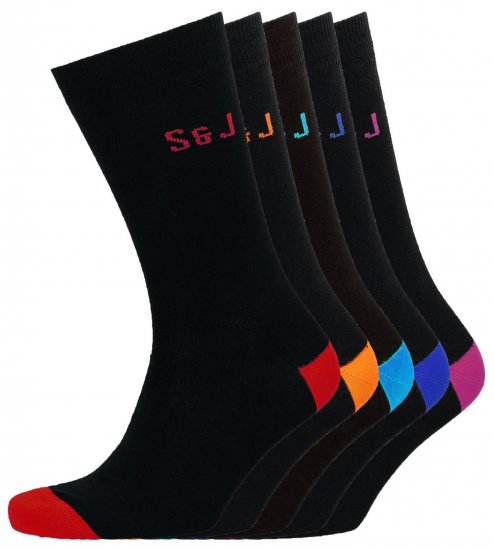 Smith & Jones Baler 5-pack Socks (41-46) - Spodní prádlo - Spodní Prádlo Nadměrné Velikosti 2XL-8XL