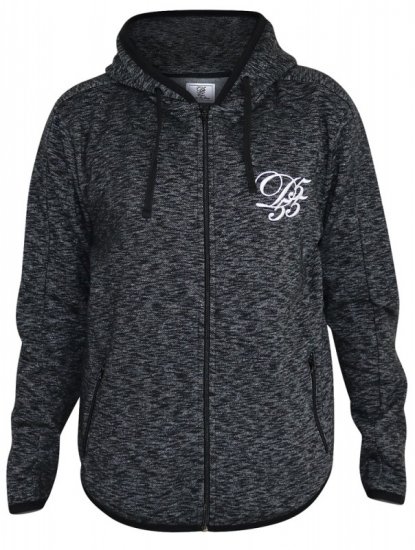 D555 Bennie Full zip Hoodie - Mikiny & mikiny s kapucí - Mikiny & Mikiny s kapucí 2XL-12XL
