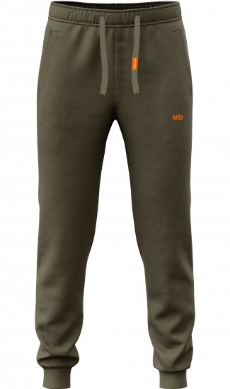 Motley Denim Berlin Sweatpants Dark Khaki - Tepláky & kraťasy - Tepláky a Teplákové Kraťasy 2XL-12XL