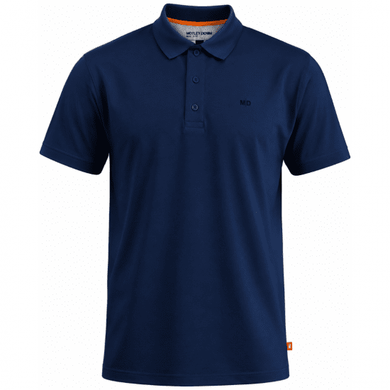 Motley Denim Bratislava Polo Navy - Polokošile - Polokošile 2XL-8XL - Trička s límečkem 2XL-8XL