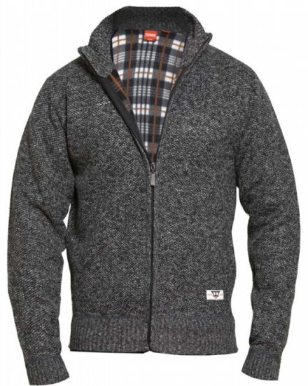 D555 Braxton Sweater Charcoal - Mikiny & mikiny s kapucí - Mikiny & Mikiny s kapucí 2XL-12XL