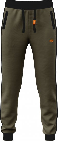 Motley Denim Bremen Sweatpants Dark Khaki/Black - Tepláky & kraťasy - Tepláky a Teplákové Kraťasy 2XL-12XL