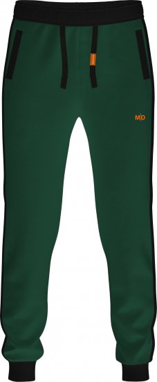 Motley Denim Bremen Sweatpants Racing Green/Black - Tepláky & kraťasy - Tepláky a Teplákové Kraťasy 2XL-12XL