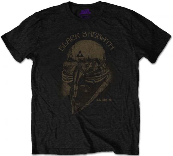 Black Sabbath US Tour -78 T-shirt - Trička - Trička nadměrné velikosti - 2XL-14XL