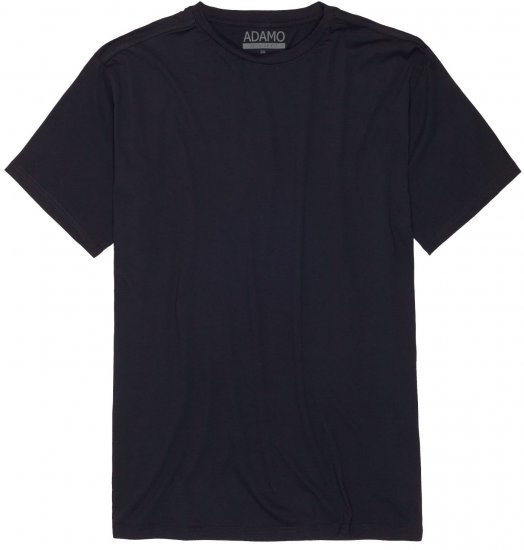 Adamo Bud Regular fit Heavy weight T-shirt Navy - Trička - Trička nadměrné velikosti - 2XL-14XL