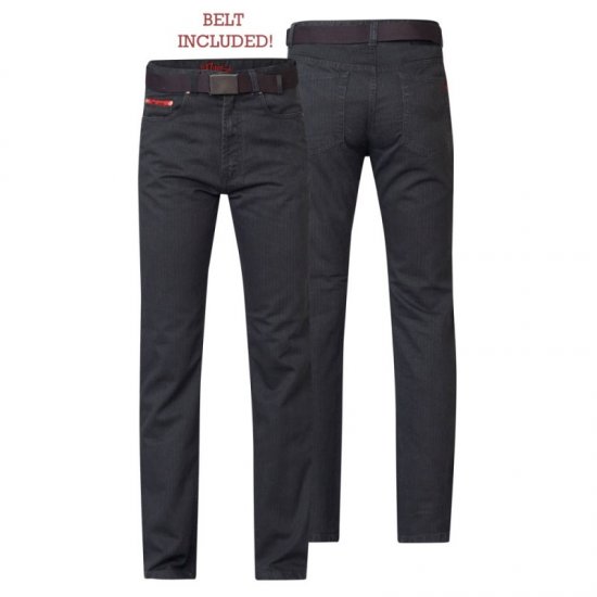 Duke Canary Bedford cord-pants Charcoal - Džíny & kalhoty - Džíny a Kalhoty - W40-W70