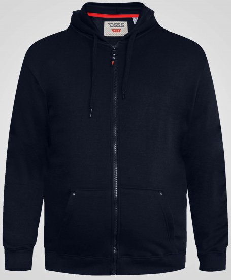 D555 Cantor Hoodie Navy - Mikiny & mikiny s kapucí - Mikiny & Mikiny s kapucí 2XL-12XL