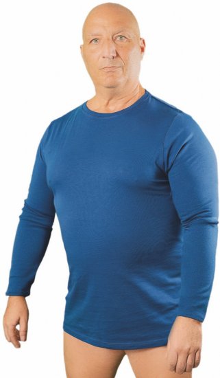 20 Nodi Carbino Sports T-Shirt Long Sleeve Blue - Tréninkové oblečení - Tréninkové oblečení 2XL-10XL