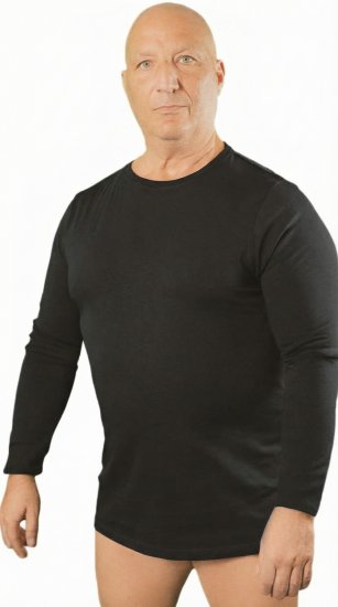 20 Nodi Carbino Long Sleeve Sport T-Shirt Black - Trička s dlouhým rukávem - Trička s dlouhým rukávem - 2XL-8XL