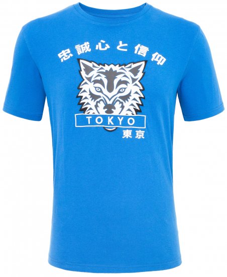 Loyalty & Faith Cracker T-shirt Blue - Trička - Trička nadměrné velikosti - 2XL-14XL