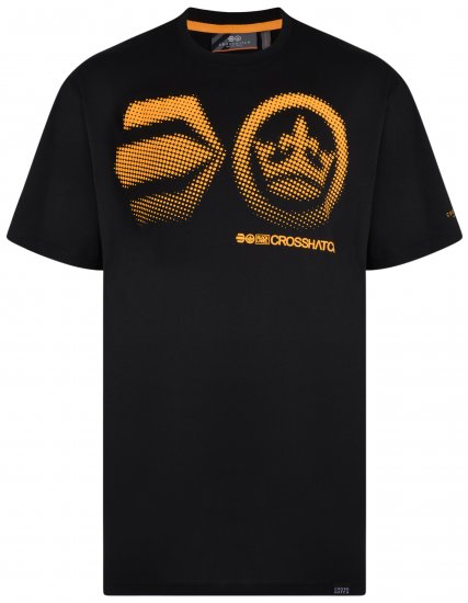 Crosshatch Kravtar T-shirt Black - Trička - Trička nadměrné velikosti - 2XL-14XL