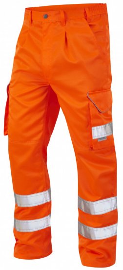 Leo Bideford Cargo Pants Hi-Vis Orange - Pracovní oděvy - Pracovní Oděvy 3XL-6XL