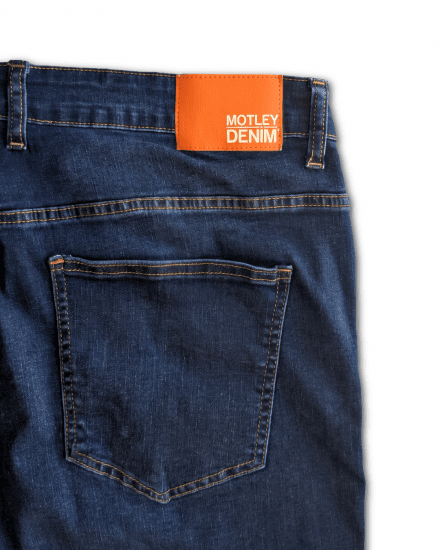 Motley Denim Soho 5-Pocket Jeans Dark Wash - Džíny & kalhoty - Džíny a Kalhoty - W40-W70
