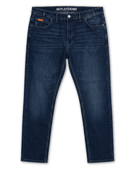 Motley Denim Soho 5-Pocket Jeans Dark Wash - Džíny & kalhoty - Džíny a Kalhoty - W40-W70