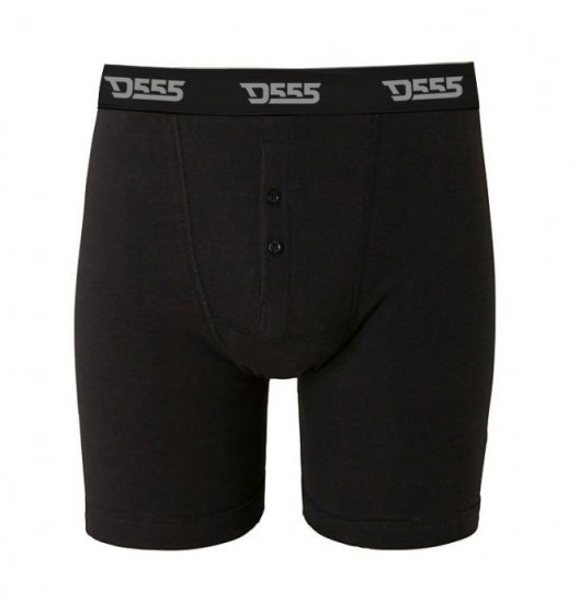 D555 Driver Boxershorts 3-pack Black - Spodní prádlo - Spodní Prádlo Nadměrné Velikosti 2XL-8XL