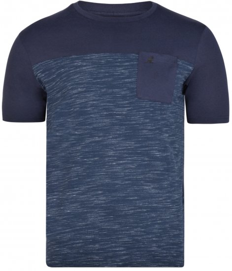 Kangol Elbrus T-shirt Navy - Trička - Trička nadměrné velikosti - 2XL-14XL