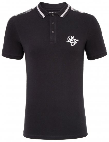 Loyalty & Faith Element Polo Black - Polokošile - Polokošile 2XL-8XL - Trička s límečkem 2XL-8XL