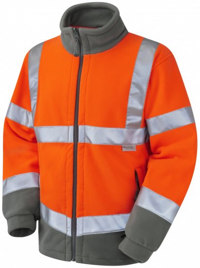 Leo Hartland Fleece Jacket Orange - Pracovní Oděvy - Pracovní Oděvy 3XL-6XL
