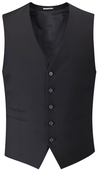 Skopes Madrid Waistcoat Black - Obleky - Obleky 2XL-8XL