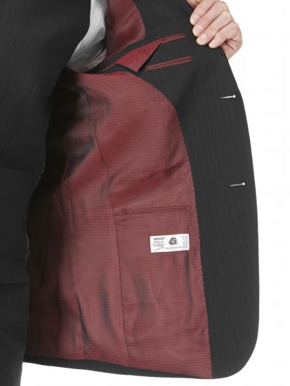 Skopes Darwin Suit jacket Black stripe - Obleky - Obleky 2XL-8XL