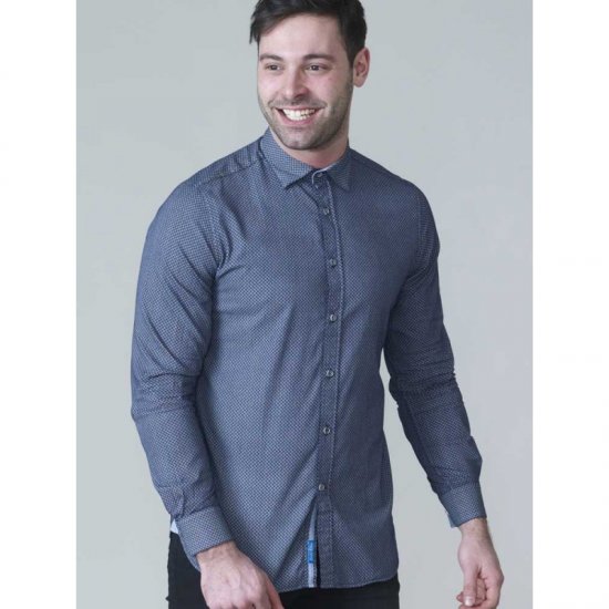 D555 Kermit Long Sleeve Printed Shirt - Košile - Košile 2XL-10XL