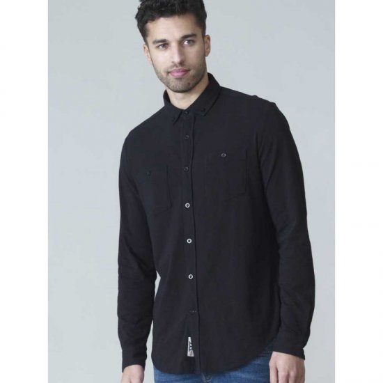D555 Donnie Long Sleeve Jersey Shirt Black - Košile - Košile 2XL-10XL