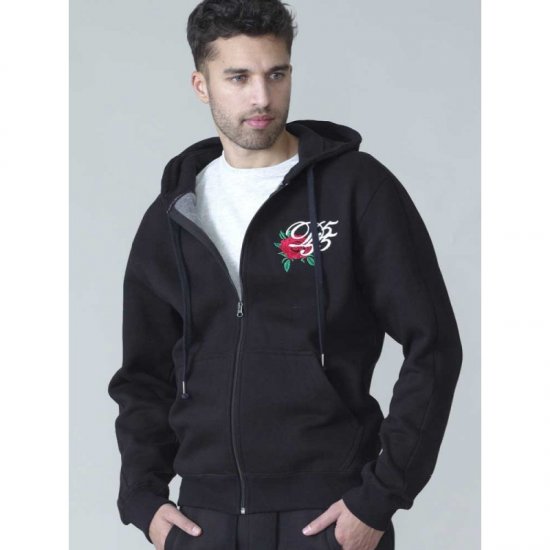 D555 Verlin Couture Full Zip Hoodie Black - Mikiny & mikiny s kapucí - Mikiny & Mikiny s kapucí 2XL-12XL