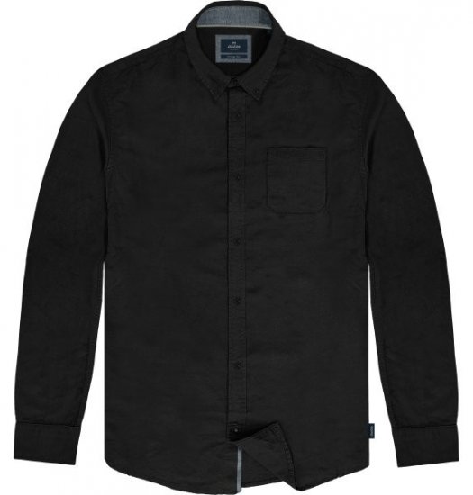 Double Outfitters GS-5225 Oxfordská košile Černá - Košile - Košile 2XL-10XL