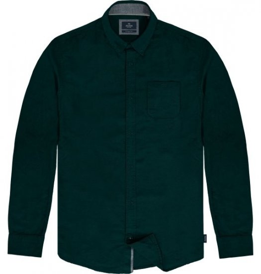 Double Outfitters GS-5225 Oxfordská košile Tmavě zelená - Košile - Košile 2XL-10XL