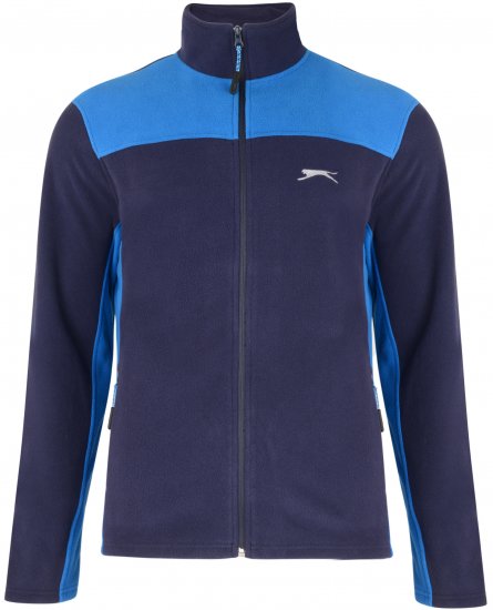 Slazenger Haines Microfleece Navy - Mikiny & mikiny s kapucí - Mikiny & Mikiny s kapucí 2XL-12XL