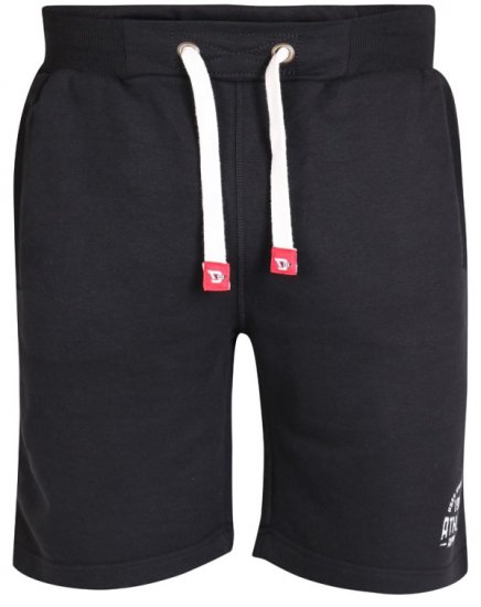 D555 Harvey Fleece Shorts Black - Tepláky & kraťasy - Tepláky a Teplákové Kraťasy 2XL-12XL