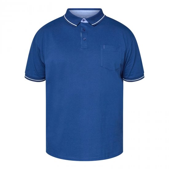 North Latitude Superflex Polo Modrá - TALL polokošile - TALL polo trička pro vysoké muže