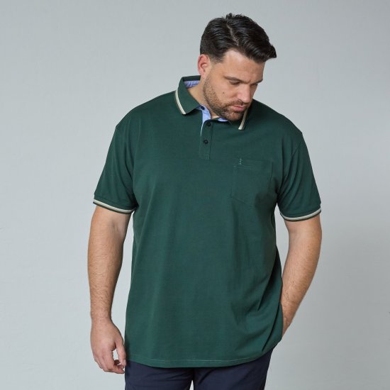 North Latitude Superflex Polo Zelená/Khaki - Polokošile - Polokošile 2XL-8XL - Trička s límečkem 2XL-8XL