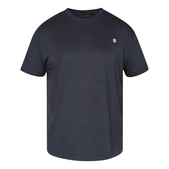 North Latitude T-Shirt With Back Print Černá - TALL trička - Prodloužená pánská trička