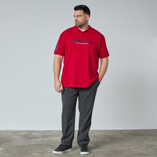 North Latitude Logo Polo Žlutá/oranžová - TALL polokošile - TALL polo trička pro vysoké muže