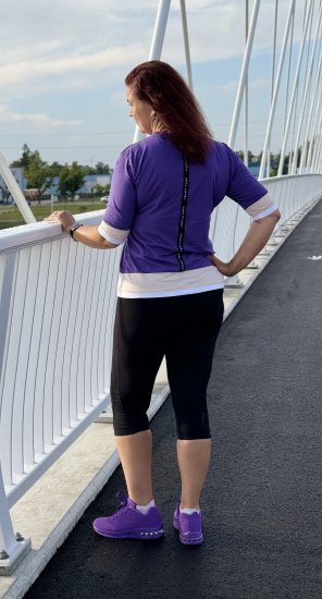 Nora Mikken ANNELI T-Shirt Purple - Trička - 