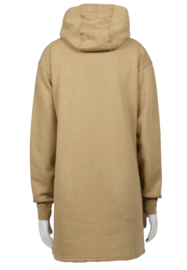 Nora Mikken KRISTINA Long Hoodie Camel - Mikiny & mikiny s kapucí - 