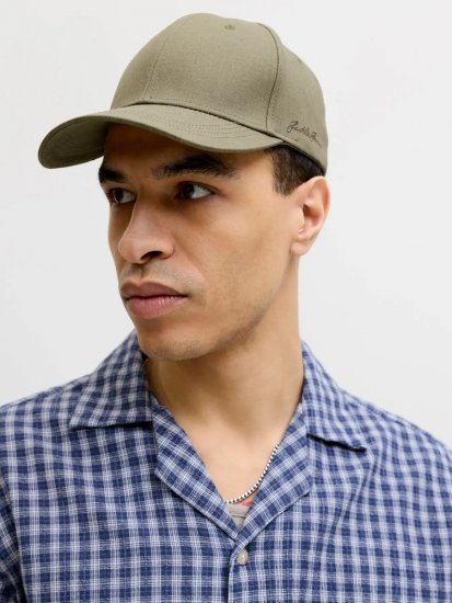 Jack & Jones Base Louis Kšiltovka Khaki - Kšiltovky - 
