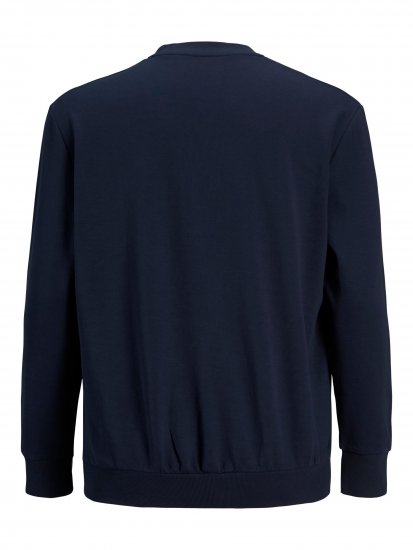 Jack & Jones Basic Sweatshirt Navy Blazer - Mikiny & mikiny s kapucí - Mikiny & Mikiny s kapucí 2XL-12XL
