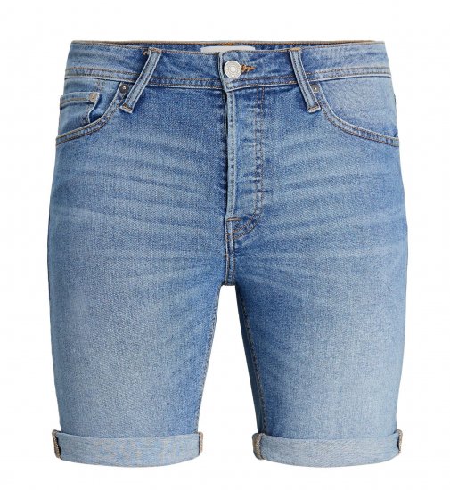 Jack & Jones Rick Shorts Blue - Šortky - Šortky Nadměrné Velikosti W40-W60