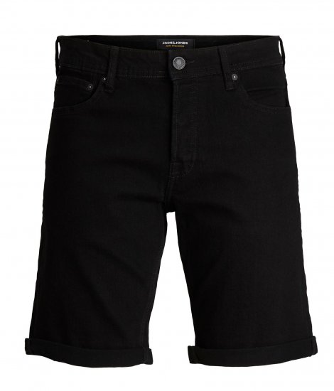 Jack & Jones Rick Shorts Black - Šortky - Šortky Nadměrné Velikosti W40-W60