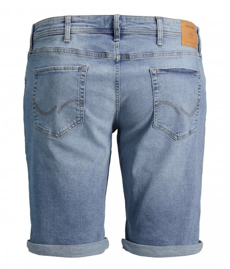 Jack & Jones Rick 5 Pocket Shorts Blue denim - Šortky - Šortky Nadměrné Velikosti W40-W60