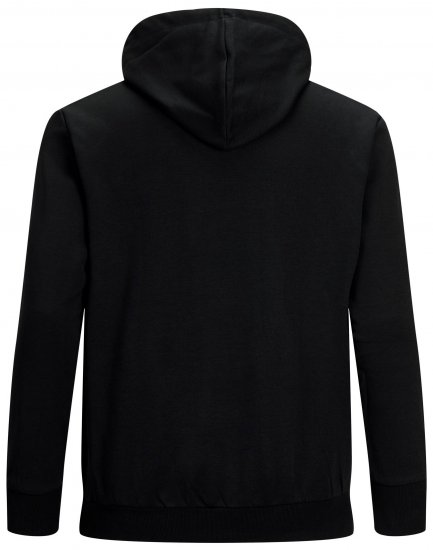 Jack & Jones Basic Hoodie Black - Mikiny & mikiny s kapucí - Mikiny & Mikiny s kapucí 2XL-12XL