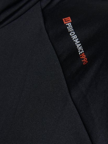 Jack & Jones Running Half Zip Sweat Black - Mikiny & mikiny s kapucí - Mikiny & Mikiny s kapucí 2XL-12XL