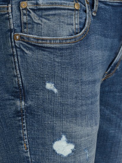 Jack & Jones Liam 101 Skinny Blue Denim - Džíny & kalhoty - Džíny a Kalhoty - W40-W70