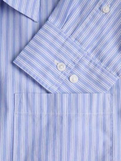 Jack & Jones Cody Poplin Long Sleeve Shirt Windsurfer - Košile - Košile 2XL-10XL