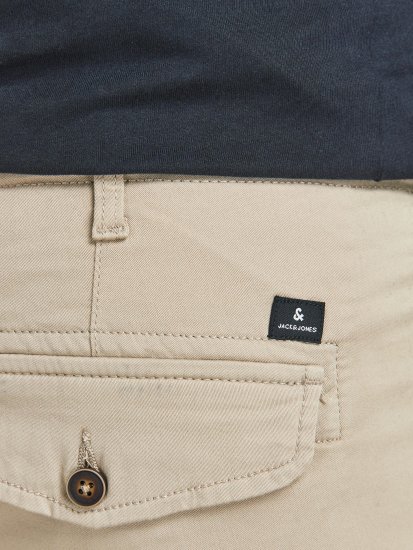 Jack & Jones JPSTPAUL Cuffed Cargopants Sand - Džíny & kalhoty - Džíny a Kalhoty - W40-W70